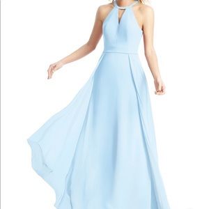 Azazie Melody Dress- Color Mist